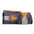 Colorado Flag Dark Wood Nintendo Skins
